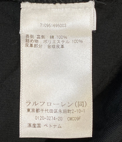 美品 RALPH LAUREN シャツジャケット キルティング ブラック メンズ SIZE M ラルフローレン