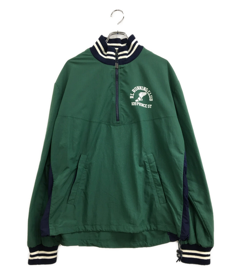 美品 RALPH LAUREN ジャケット リップストップ クォータージップ メンズ SIZE L ラルフローレン