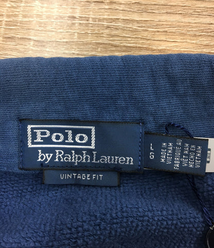 美品 RALPH LAUREN スウェットシャツ POLO COUNTRY ハーフジップ メンズ SIZE L ラルフローレン