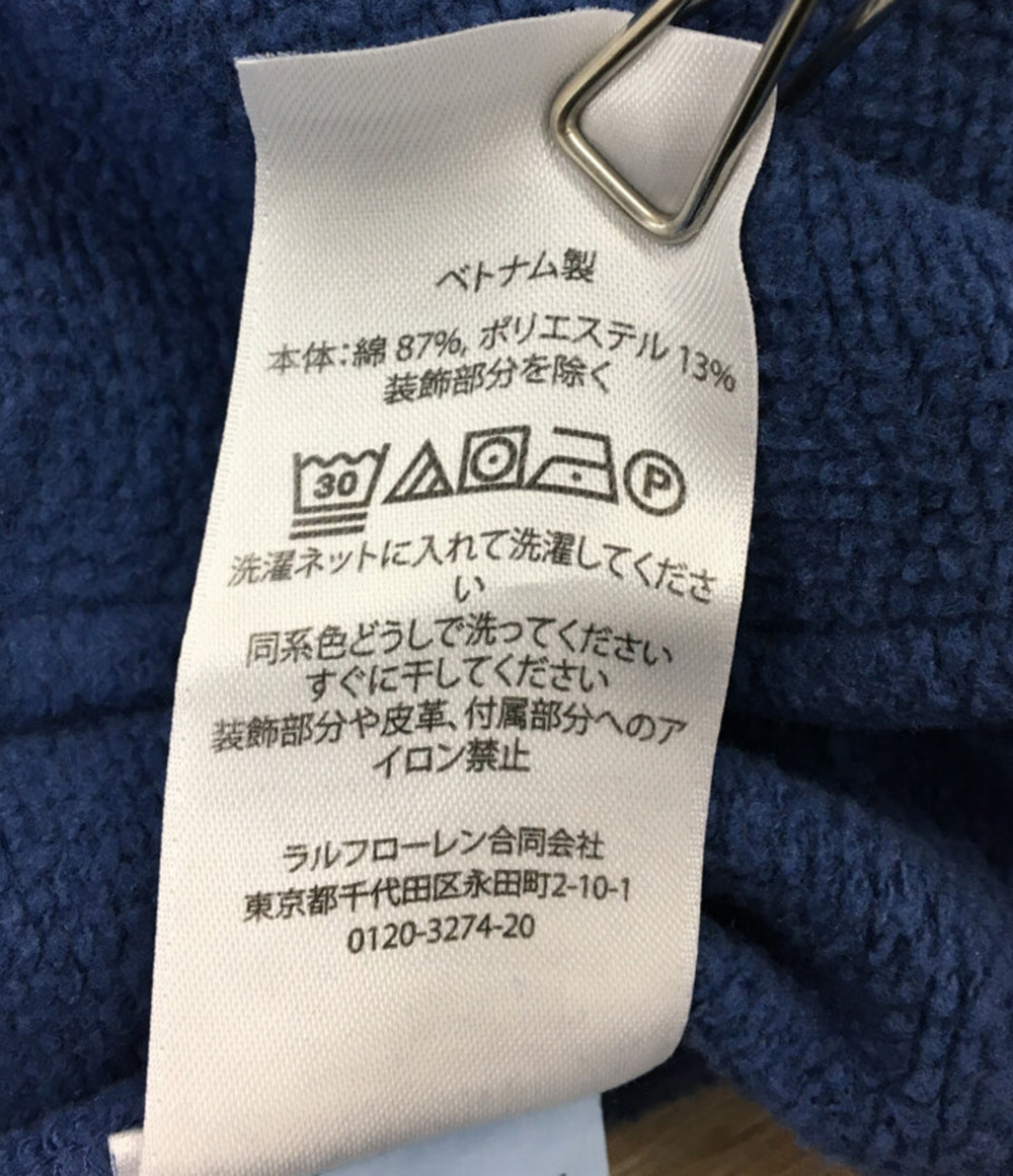 美品 RALPH LAUREN スウェットシャツ POLO COUNTRY ハーフジップ メンズ SIZE L ラルフローレン