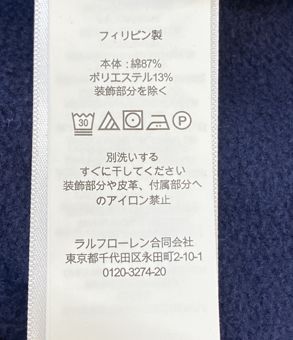 ラルフローレン スウェット ヴィンテージフィット グラフィック 前V ネイビー メンズ SIZE XL RALPH LAUREN