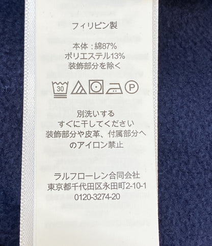 ラルフローレン スウェット ヴィンテージフィット グラフィック 前V ネイビー メンズ SIZE XL RALPH LAUREN