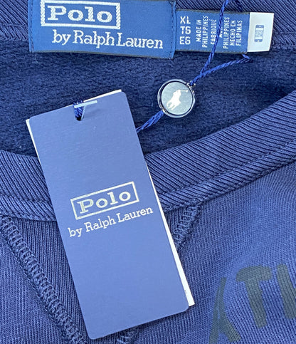 ラルフローレン スウェット ヴィンテージフィット グラフィック 前V ネイビー メンズ SIZE XL RALPH LAUREN