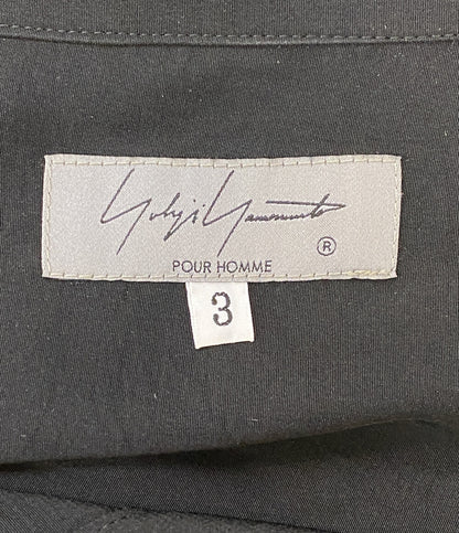 YOHJI YAMAMOTO 長袖シャツ Ta TUXEDO M-SHIRT COAT 24SS メンズ SIZE 3 ヨウジヤマモト