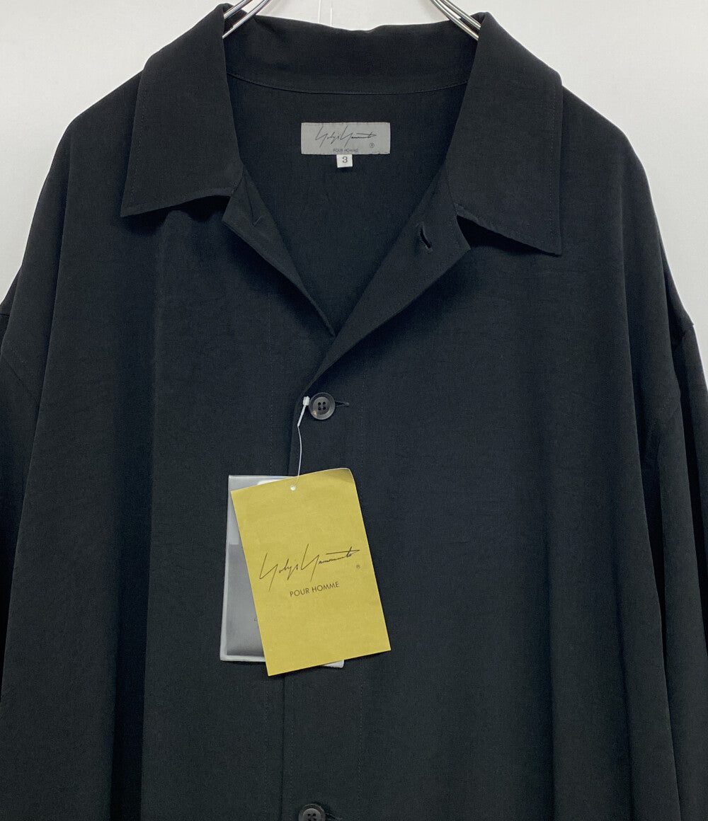 YOHJI YAMAMOTO 長袖シャツ Ta TUXEDO M-SHIRT COAT 24SS メンズ SIZE 3 ヨウジヤマモト