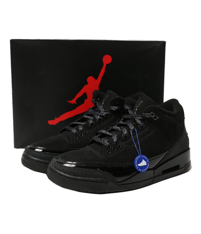 ナイキ 美品 スニーカー エア ジョーダン3 Black Cat 2025 CT8532-001 メンズ SIZE 27.5cm NIKE