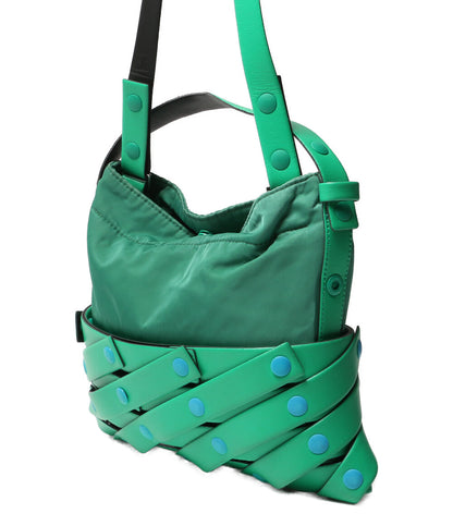 イッセイミヤケ スパイラルグリッド ショルダーバッグ 23ss IM31AG531 レディース ISSEY MIYAKE