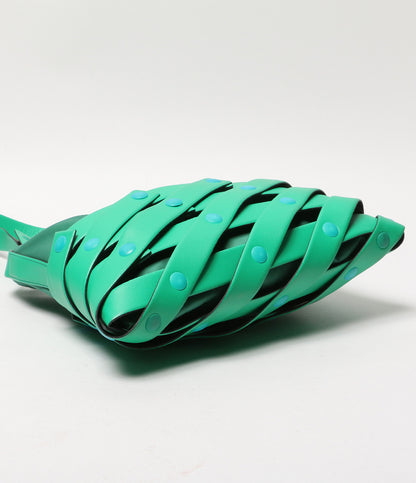 イッセイミヤケ スパイラルグリッド ショルダーバッグ 23ss IM31AG531 レディース ISSEY MIYAKE