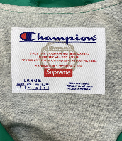 シュプリーム チャンピオ コーチジャケット グリーン 24SS メンズ SIZE L Supreme×champion