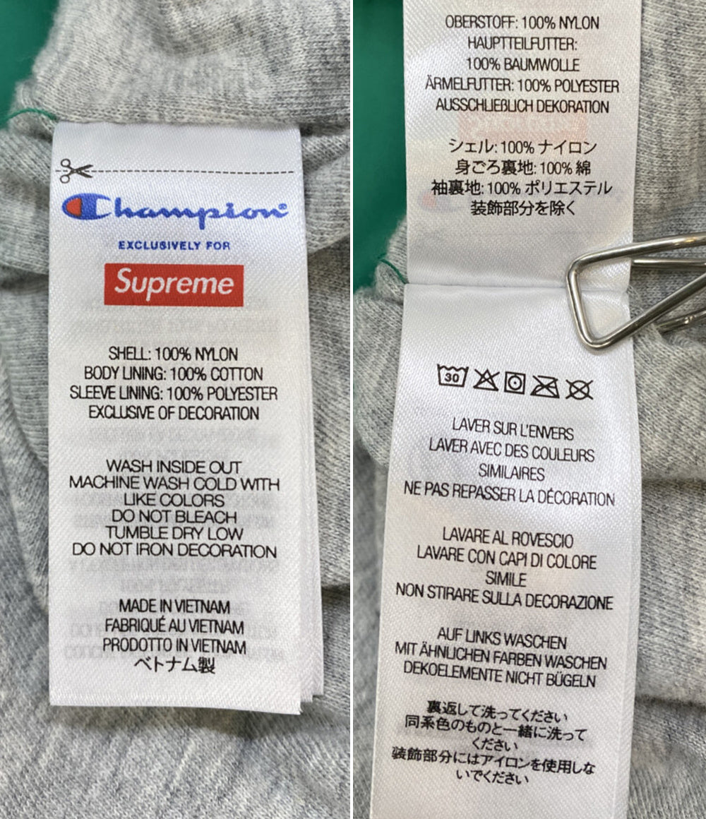 シュプリーム チャンピオ コーチジャケット グリーン 24SS メンズ SIZE L Supreme×champion