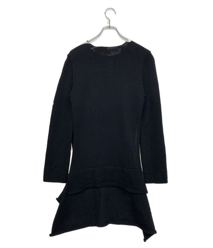 コムデギャルソン 長袖ニット ペイント加工 2022AW GJ-N009 レディース SIZE S COMME des GARCONS