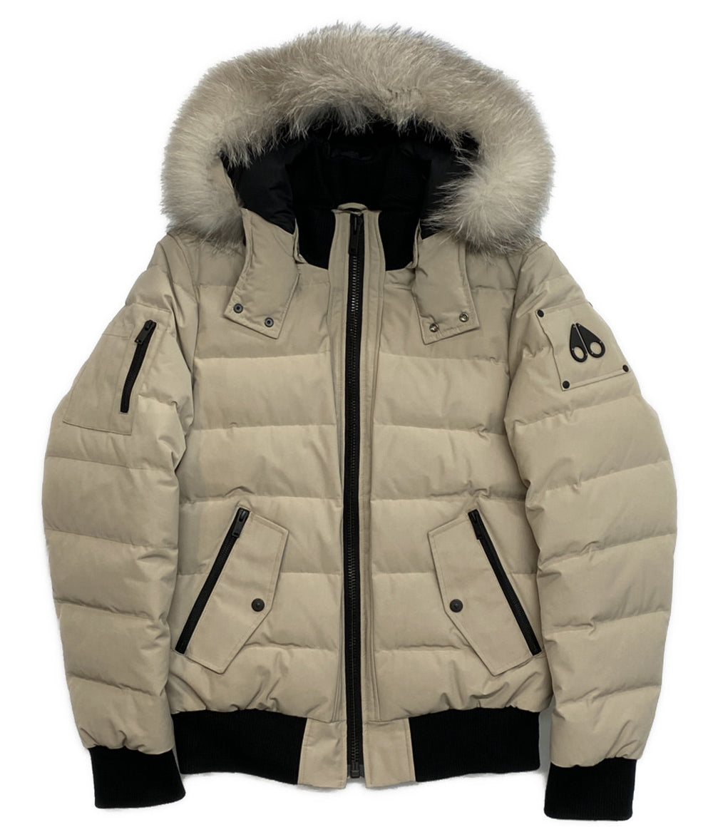 美品 ムースナックルズ ダウンジャケット SCOTCHTOWN BOMBER メンズ SIZE M MOOSE KNUCKLES