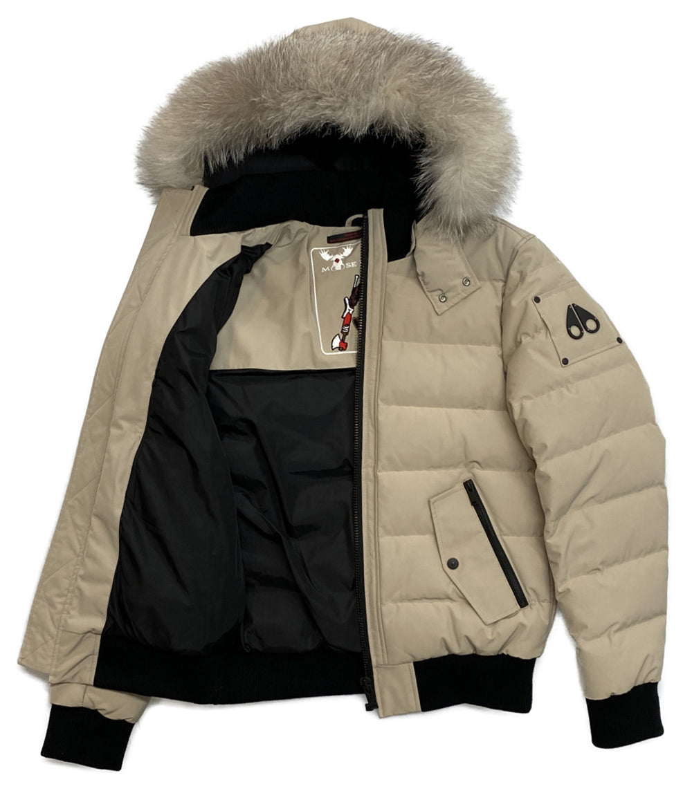 美品 ムースナックルズ ダウンジャケット SCOTCHTOWN BOMBER メンズ SIZE M MOOSE KNUCKLES