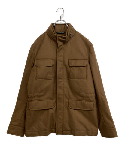 manzoni24 マンツォーニ24 フィールドジャケット ブラウン M65 ウール Z1119U016-GQ メンズ SIZE 1