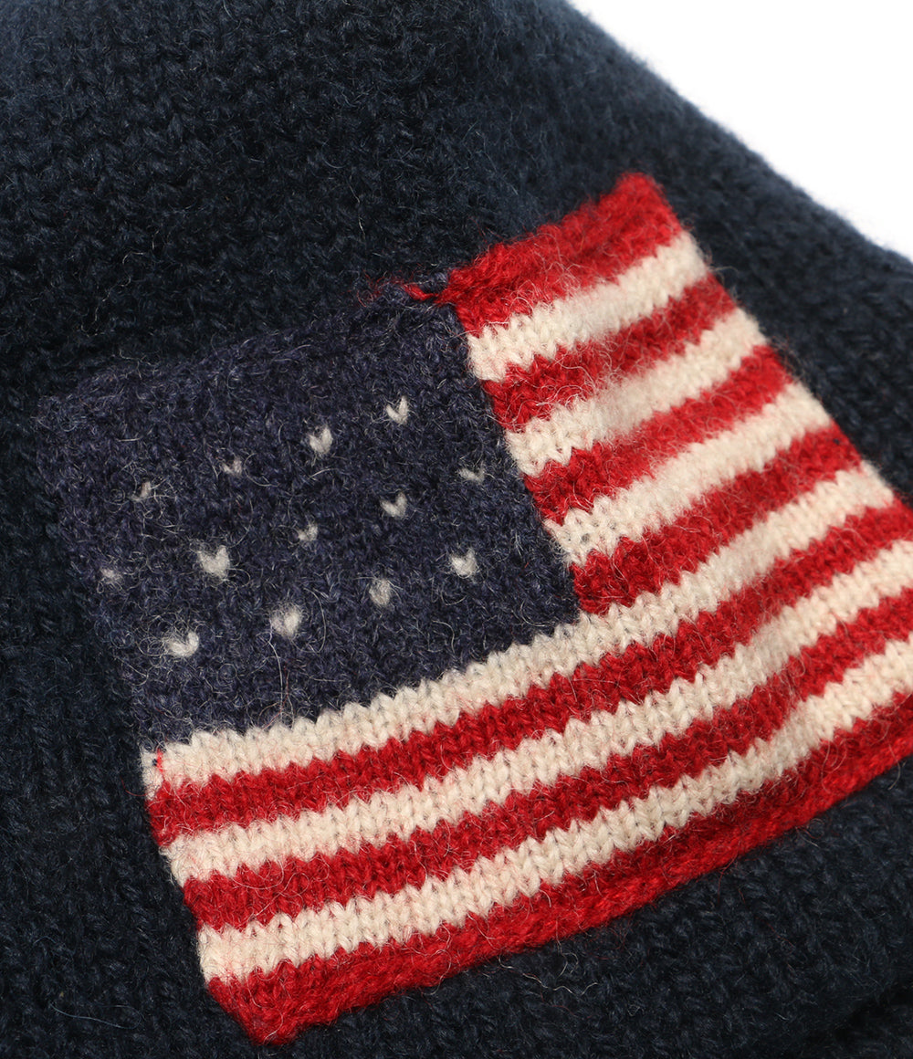 POLO SPORT ニット帽 90s 星条旗 フラッグ VINTAGE メンズ SIZE ONE SIZE ポロスポーツ