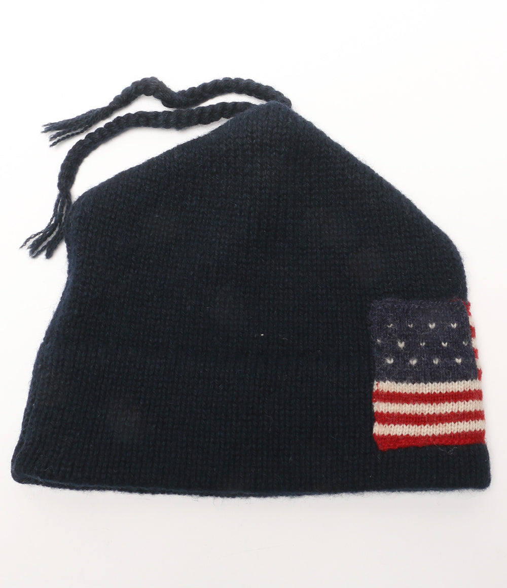 POLO SPORT ニット帽 90s 星条旗 フラッグ VINTAGE メンズ SIZE ONE SIZE ポロスポーツ