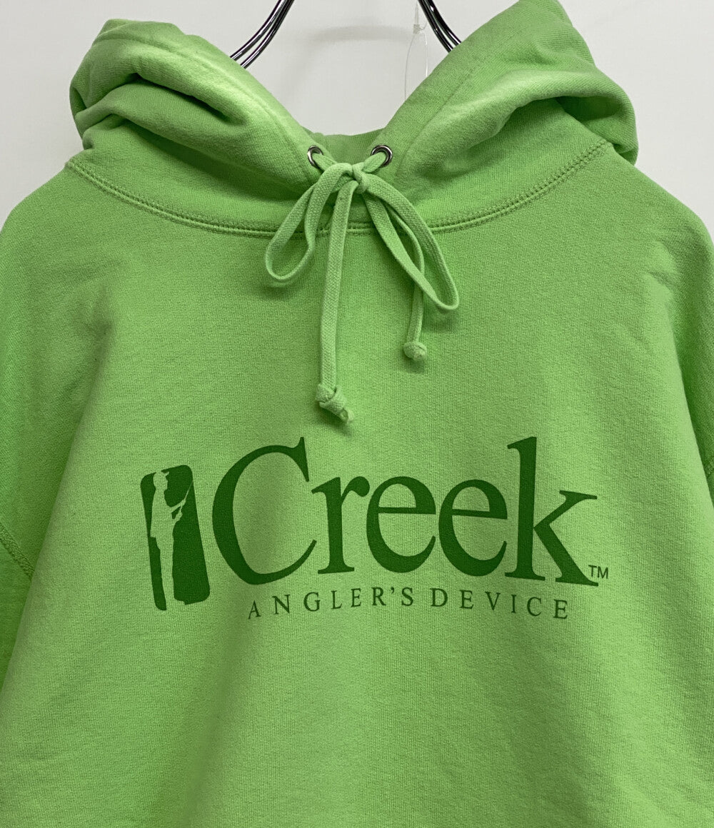 MIN-NANO × Creek ANGLER'S DEVICE ミンナノ クリークアングラーズデバイス パーカー グリーン メンズ SIZE XL