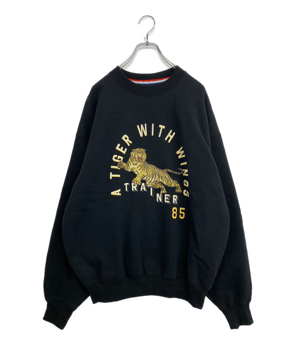 美品 SEVESKIG スウェット Tiger Ascend Sweat Shirt SW-SV-NGA-1005 2025AW SW-SV-NGA-1005 メンズ SIZE M セヴシグ