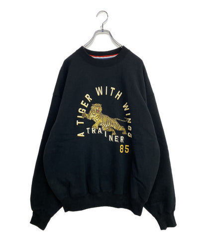 美品 SEVESKIG スウェット Tiger Ascend Sweat Shirt SW-SV-NGA-1005 2025AW SW-SV-NGA-1005 メンズ SIZE M セヴシグ
