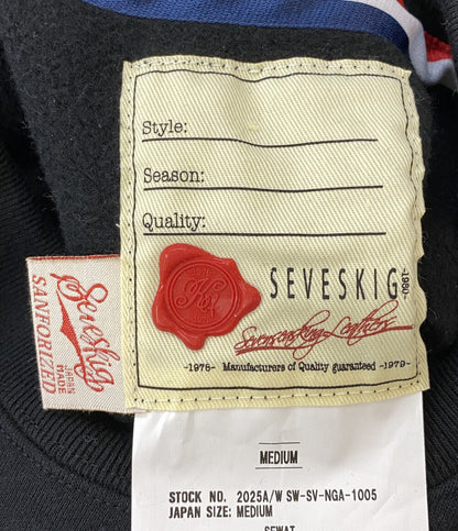 美品 SEVESKIG スウェット Tiger Ascend Sweat Shirt SW-SV-NGA-1005 2025AW SW-SV-NGA-1005 メンズ SIZE M セヴシグ