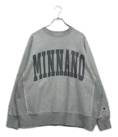 Champion REVERSE WEAVE × MINNANO リバースウィーブ ミンナノ スウェット BEAMS メンズ SIZE L チャンピオン