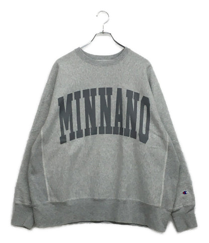 Champion REVERSE WEAVE × MINNANO リバースウィーブ ミンナノ スウェット BEAMS メンズ SIZE L チャンピオン