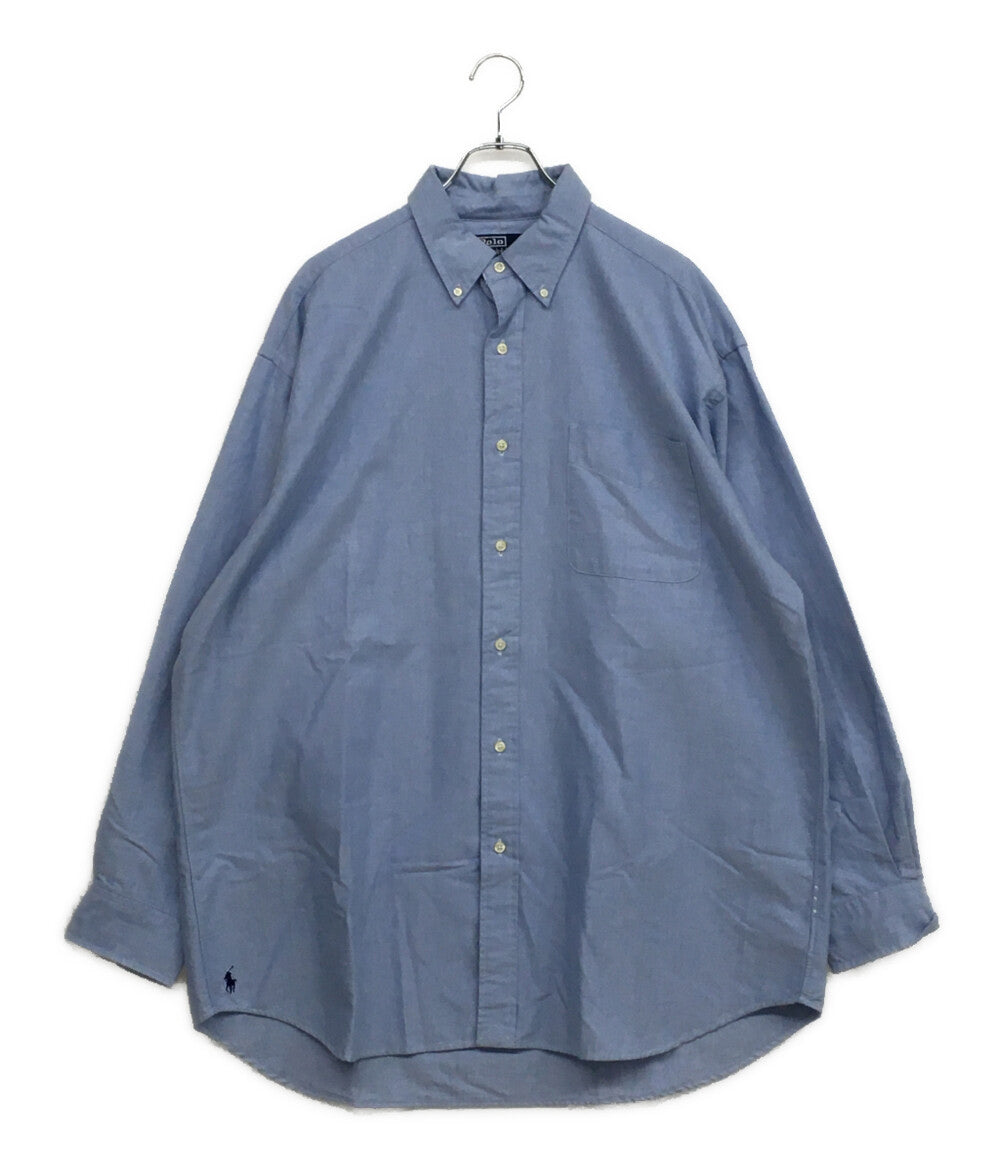 POLO RALPH LAUREN 長袖シャツ THE BIG FIT オックスフォード メンズ SIZE L ポロ・ラルフローレン