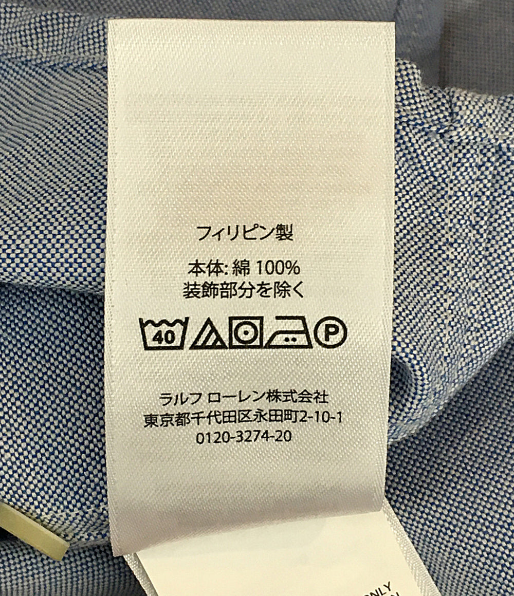 POLO RALPH LAUREN 長袖シャツ THE BIG FIT オックスフォード メンズ SIZE L ポロ・ラルフローレン