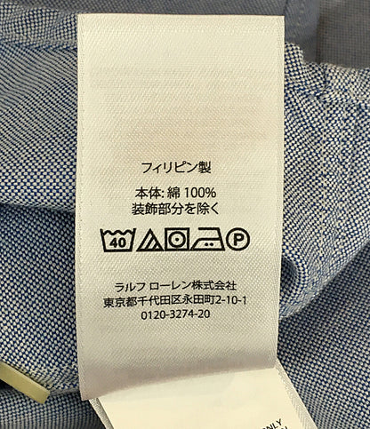 POLO RALPH LAUREN 長袖シャツ THE BIG FIT オックスフォード メンズ SIZE L ポロ・ラルフローレン