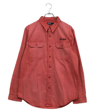 POLO RALPH LAUREN 長袖シャツ R.L.SurfClub ワーク 刺繍 メンズ SIZE M ポロ・ラルフローレン