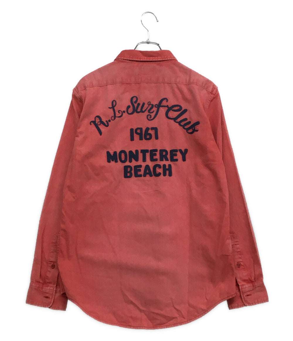 POLO RALPH LAUREN 長袖シャツ R.L.SurfClub ワーク 刺繍 メンズ SIZE M ポロ・ラルフローレン