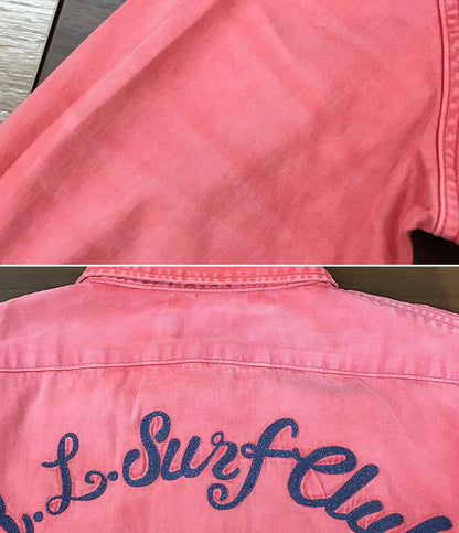 POLO RALPH LAUREN 長袖シャツ R.L.SurfClub ワーク 刺繍 メンズ SIZE M ポロ・ラルフローレン