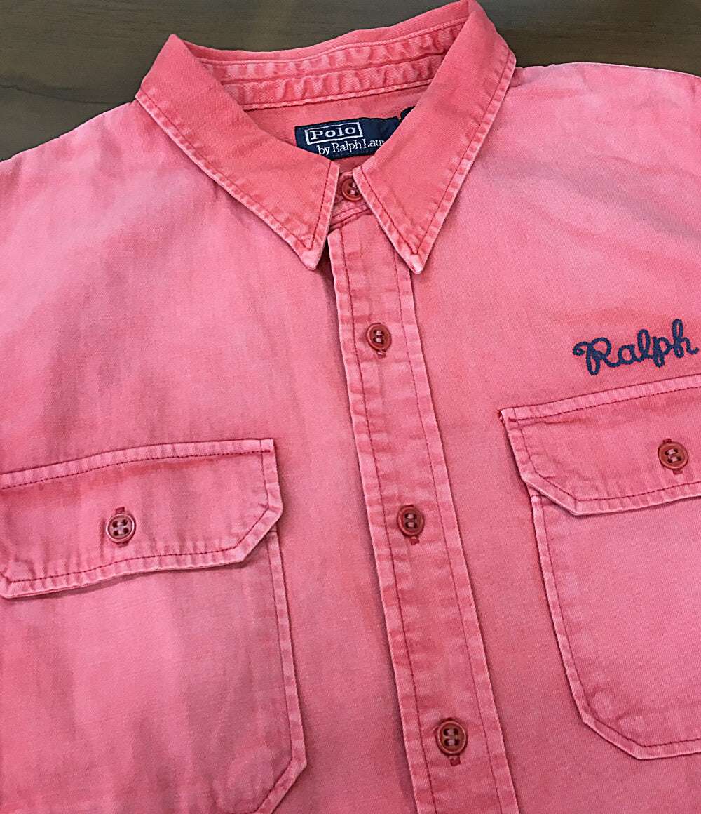 POLO RALPH LAUREN 長袖シャツ R.L.SurfClub ワーク 刺繍 メンズ SIZE M ポロ・ラルフローレン