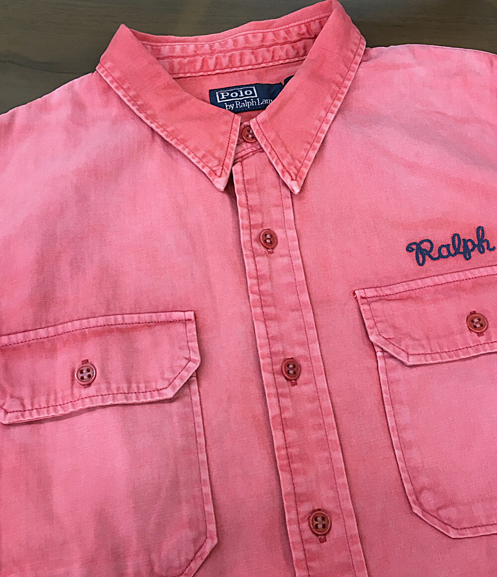 POLO RALPH LAUREN 長袖シャツ R.L.SurfClub ワーク 刺繍 メンズ SIZE M ポロ・ラルフローレン