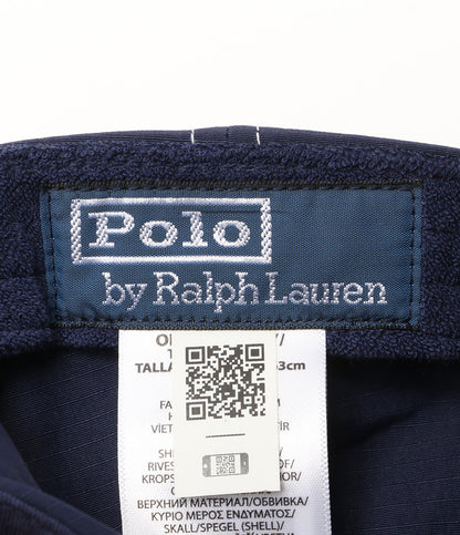 美品 POLO RALPH LAUREN キャップ RL ATHL.CLUB ナイロン NAVY メンズ SIZE ONE SIZE ポロ・ラルフローレン