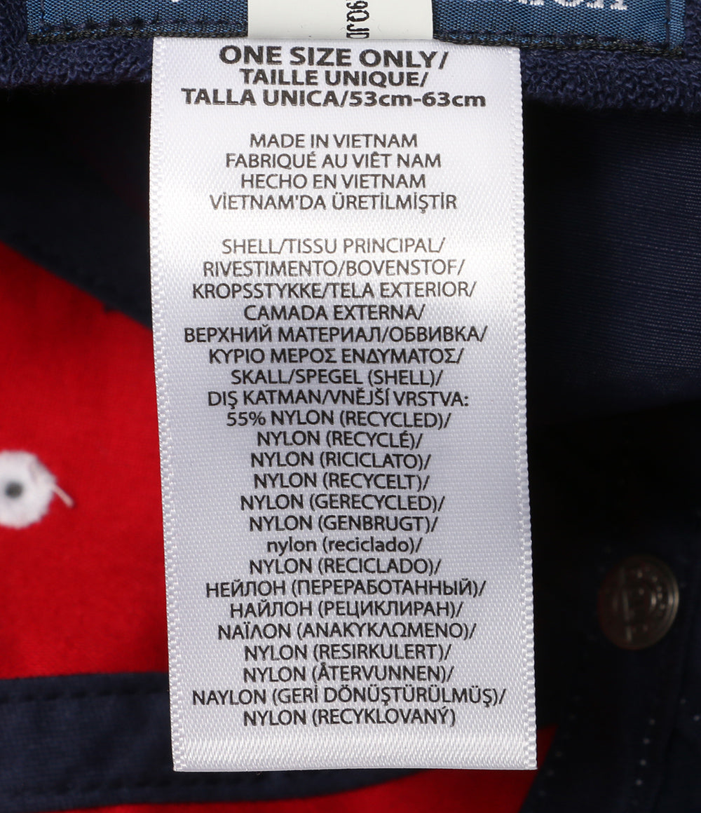 美品 POLO RALPH LAUREN キャップ RL ATHL.CLUB ナイロン NAVY メンズ SIZE ONE SIZE ポロ・ラルフローレン