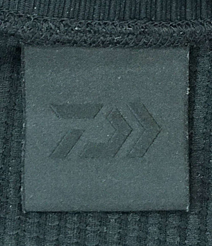 DAIWA PIER39 長袖Ｔシャツ TECH THERMAL HENLEY ブラック BE-33025W メンズ SIZE S ダイワ