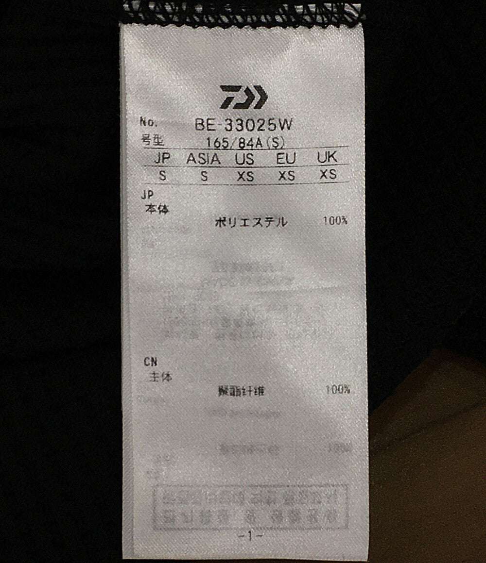 DAIWA PIER39 長袖Ｔシャツ TECH THERMAL HENLEY ブラック BE-33025W メンズ SIZE S ダイワ