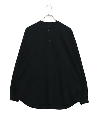 DAIWA PIER39 長袖Ｔシャツ TECH THERMAL HENLEY ブラック BE-33025W メンズ SIZE S ダイワ