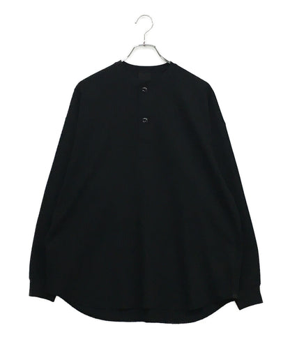 DAIWA PIER39 長袖Ｔシャツ TECH THERMAL HENLEY ブラック BE-33025W メンズ SIZE S ダイワ