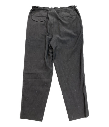 COMME des GARCONS HOMME DEUX パンツ 総柄 グレー DD-P029 メンズ SIZE M コムデギャルソンオム