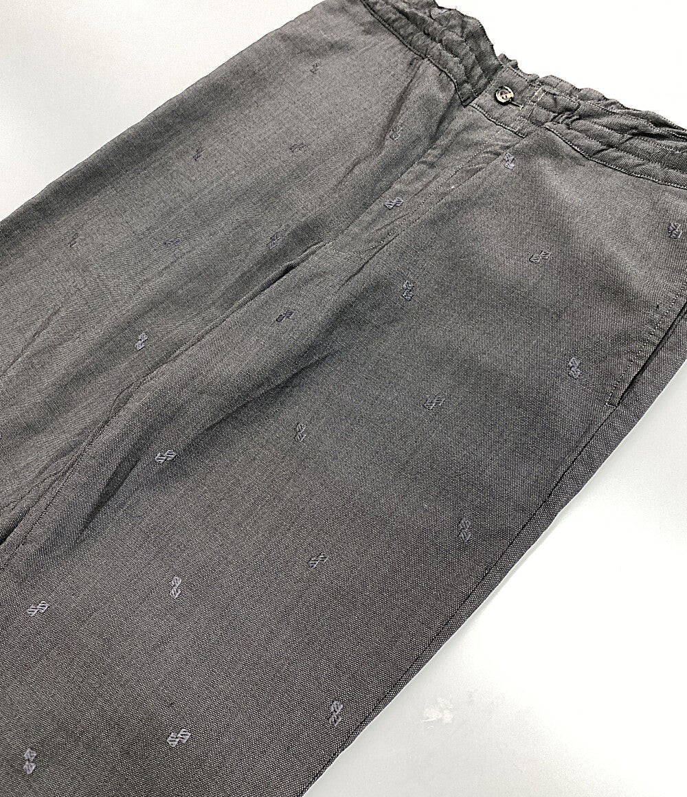 COMME des GARCONS HOMME DEUX パンツ 総柄 グレー DD-P029 メンズ