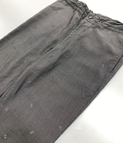COMME des GARCONS HOMME DEUX パンツ 総柄 グレー DD-P029 メンズ SIZE M コムデギャルソンオム