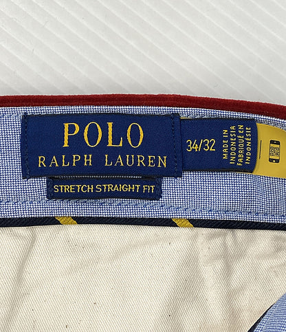 RALPH LAUREN チノパンツ コーデュロイ レッド メンズ SIZE 34/32 ラルフローレン