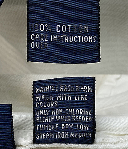 RALPH LAUREN パンツ 太畝コーデュロイ ホワイト カーゴ メンズ SIZE 38/32 ラルフローレン