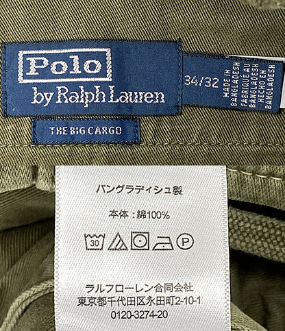 RALPH LAUREN カーゴパンツ ビッグ オリーブ メンズ SIZE 34/32 ラルフローレン