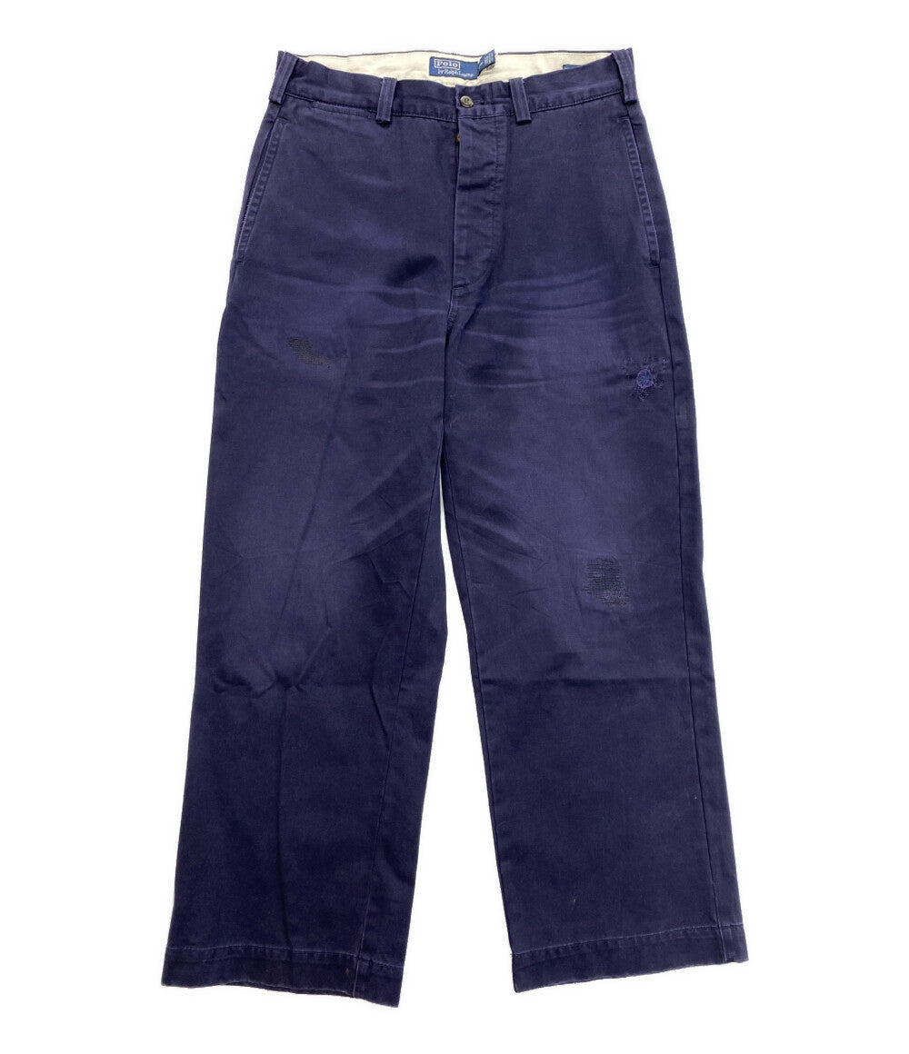 POLO RALPH LAUREN POLO CHINO パンツ THE BURROUGHS CHINO ダメージ加工 メンズ SIZE 30/30 ポロ・ラルフローレン