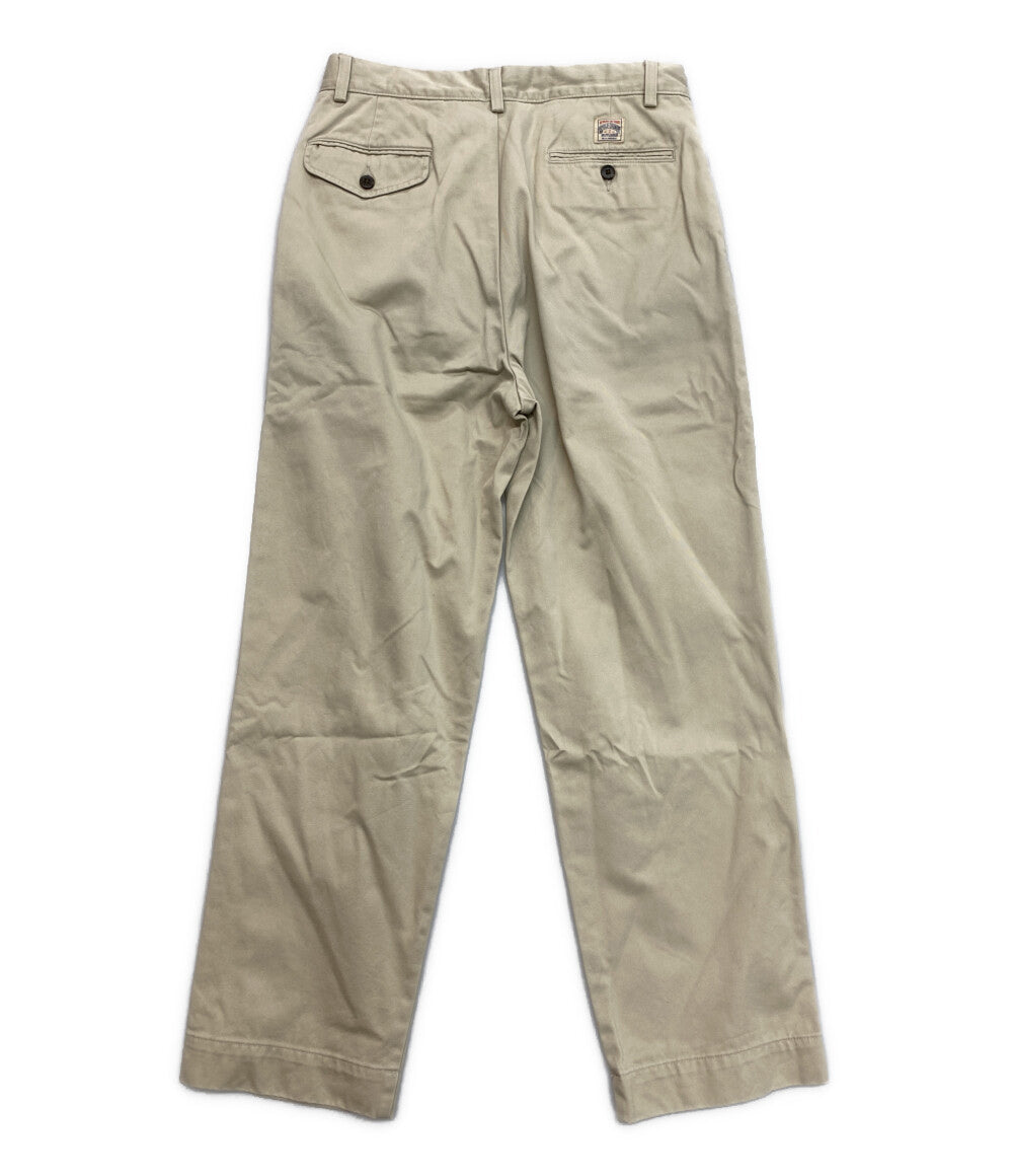 POLO RALPH LAUREN パンツ CHINO アイボリー 2タック 復刻 メンズ SIZE 30/30 ポロ・ラルフローレン