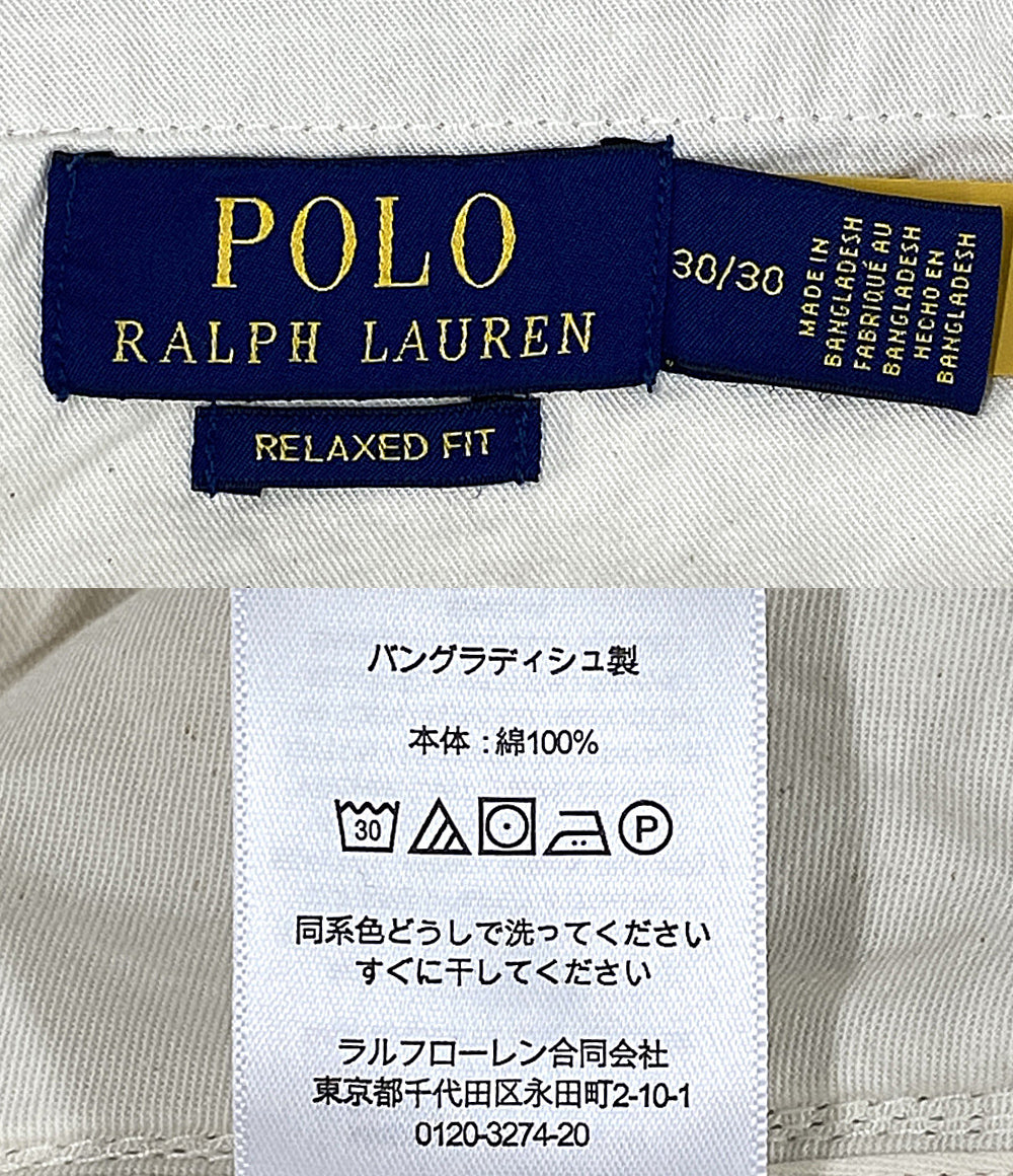 POLO RALPH LAUREN パンツ CHINO アイボリー 2タック 復刻 メンズ SIZE 30/30 ポロ・ラルフローレン