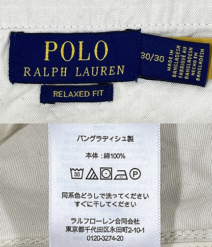 POLO RALPH LAUREN パンツ CHINO アイボリー 2タック 復刻 メンズ SIZE 30/30 ポロ・ラルフローレン